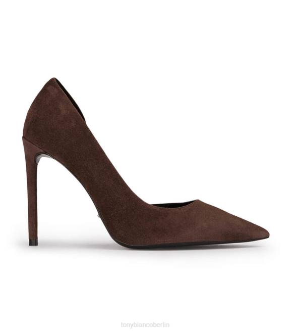 Stöckelschuhe| de Tony Bianco Frauen Alyx-Heels Espresso-Wildleder 462445